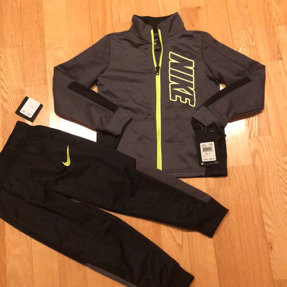 neon nike sweatsuit